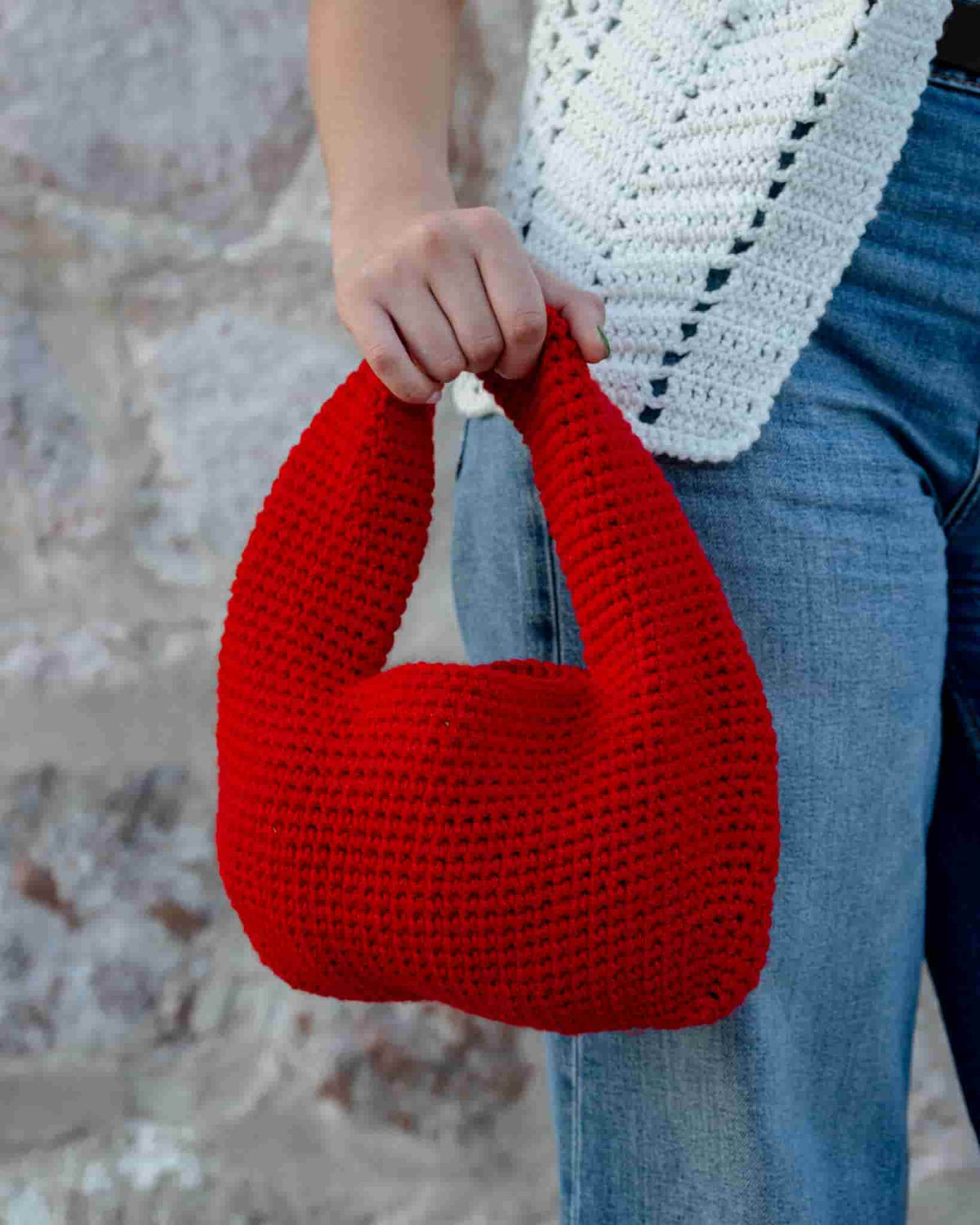 Bolsa Minimalista Roja