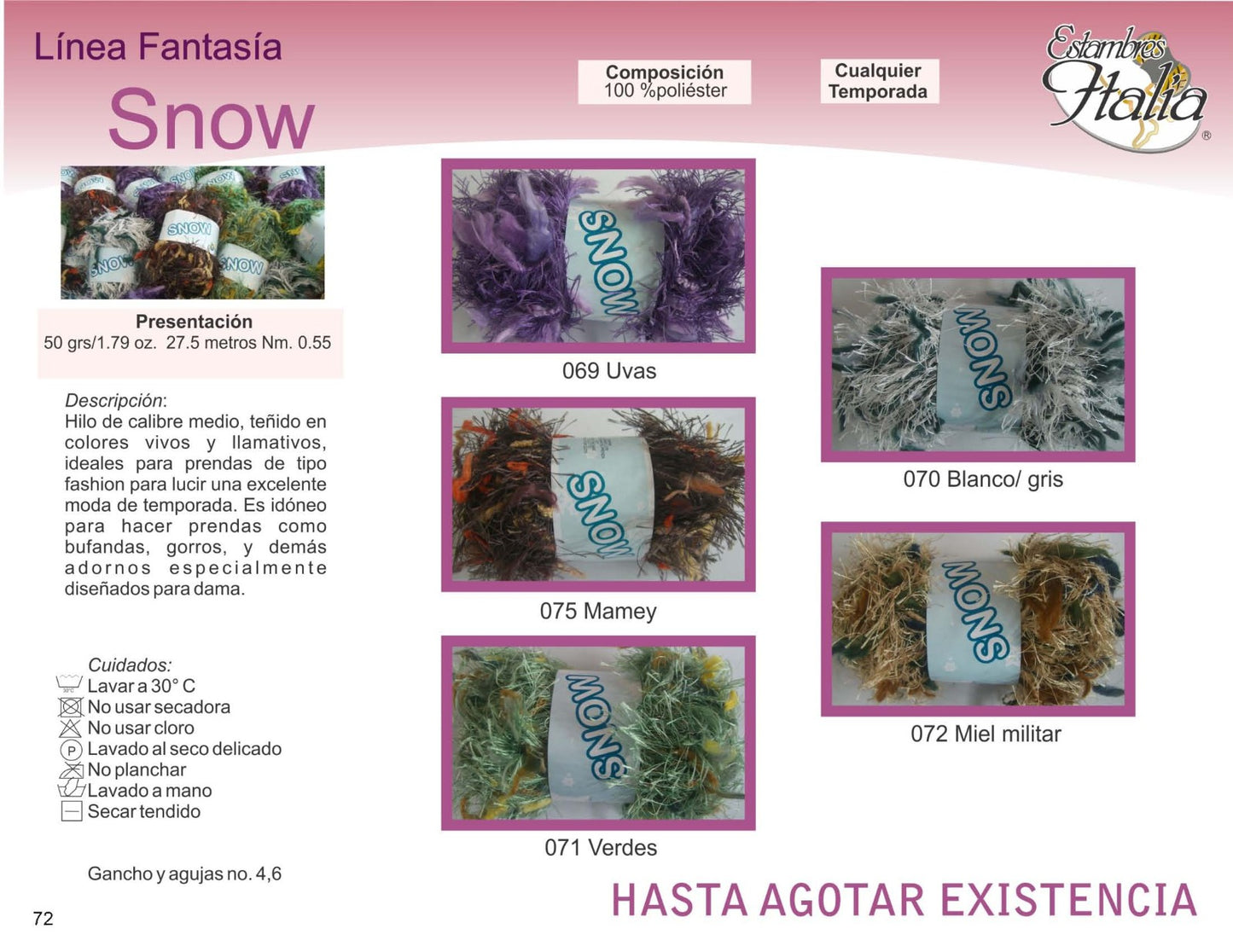 Snow de 50 grs